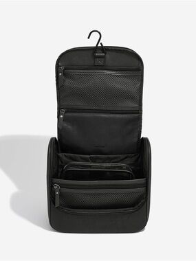 Stackers Black Large Hanging Washbag